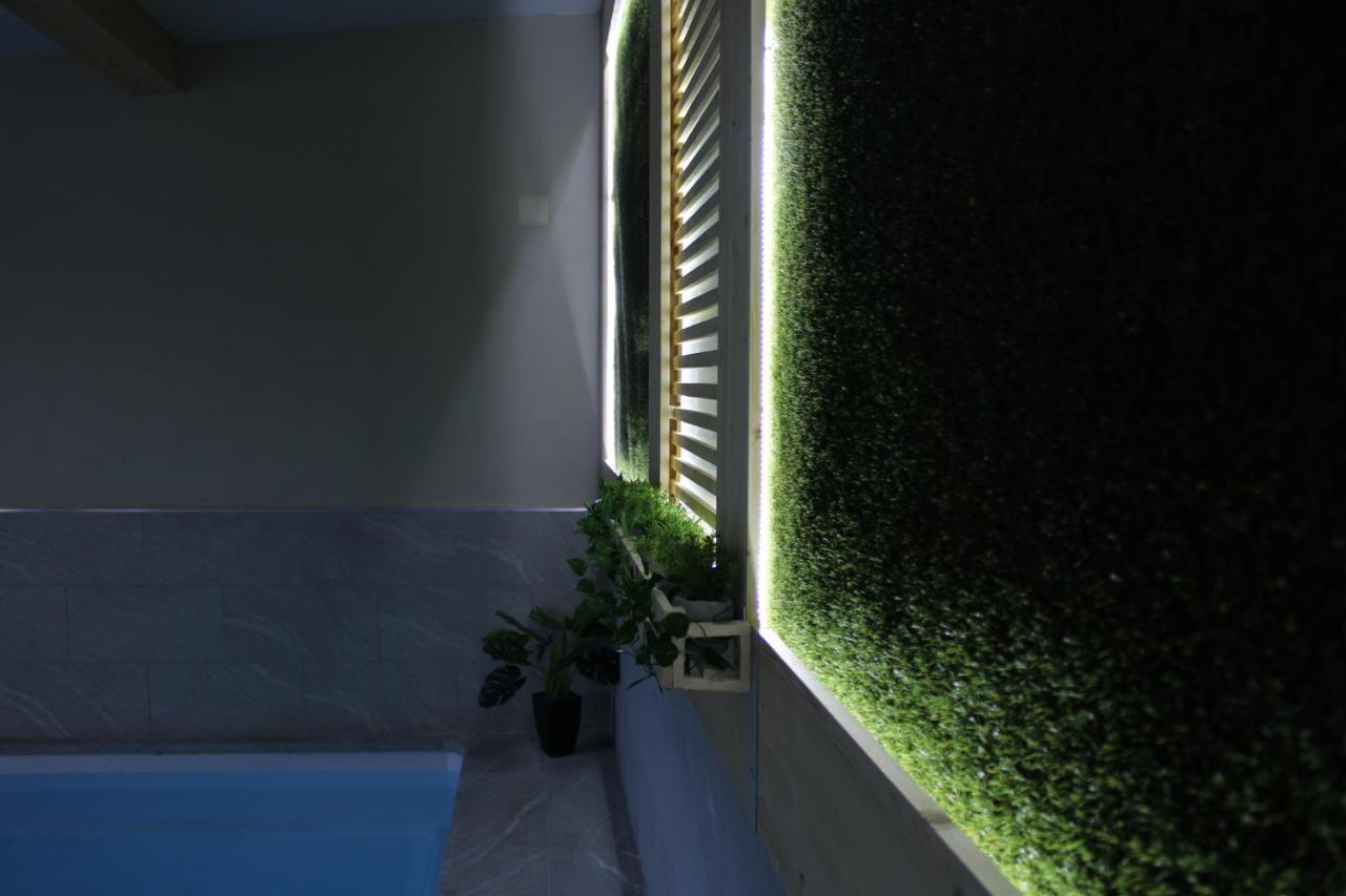 Can Musiquem amb Piscina Les Planes d'Hostoles Extérieur photo